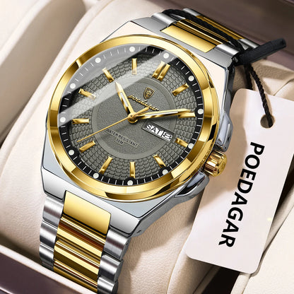 Men's Stainless Steel Watch (Ref. 896)