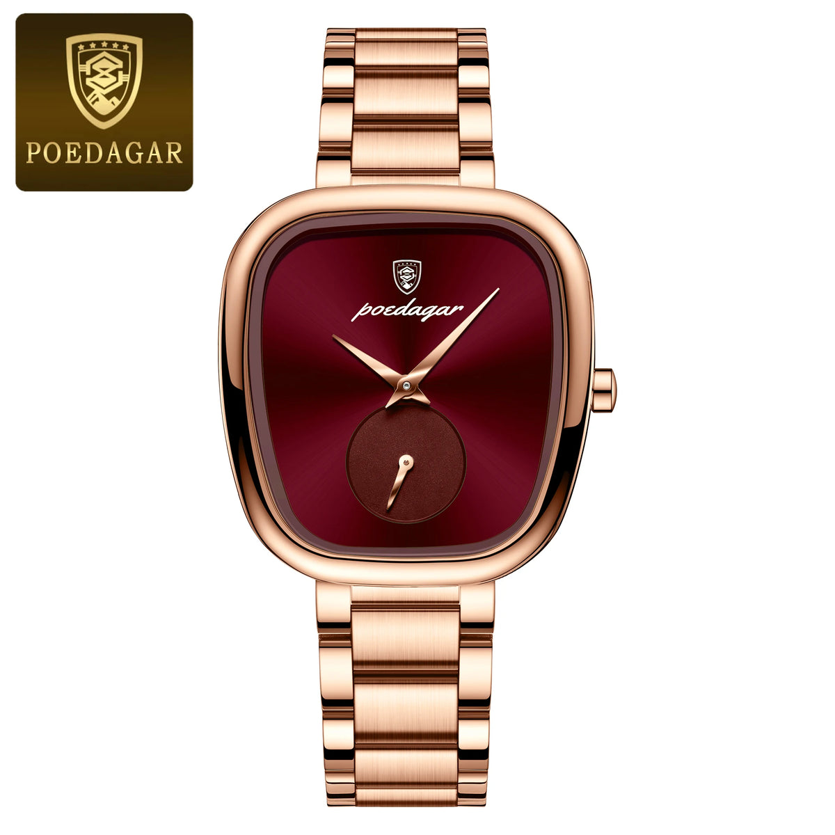 Women's Irregular Shape Stainless Steel Watch