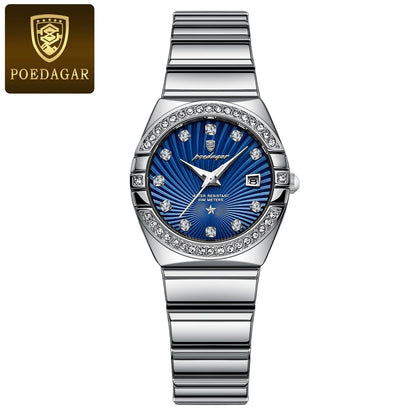Women's Stainless Steel Watch, Complete Calendar