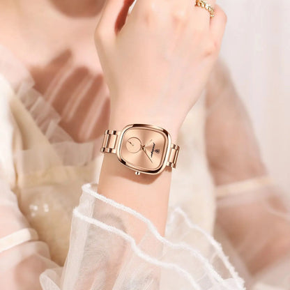Women's Irregular Shape Stainless Steel Watch