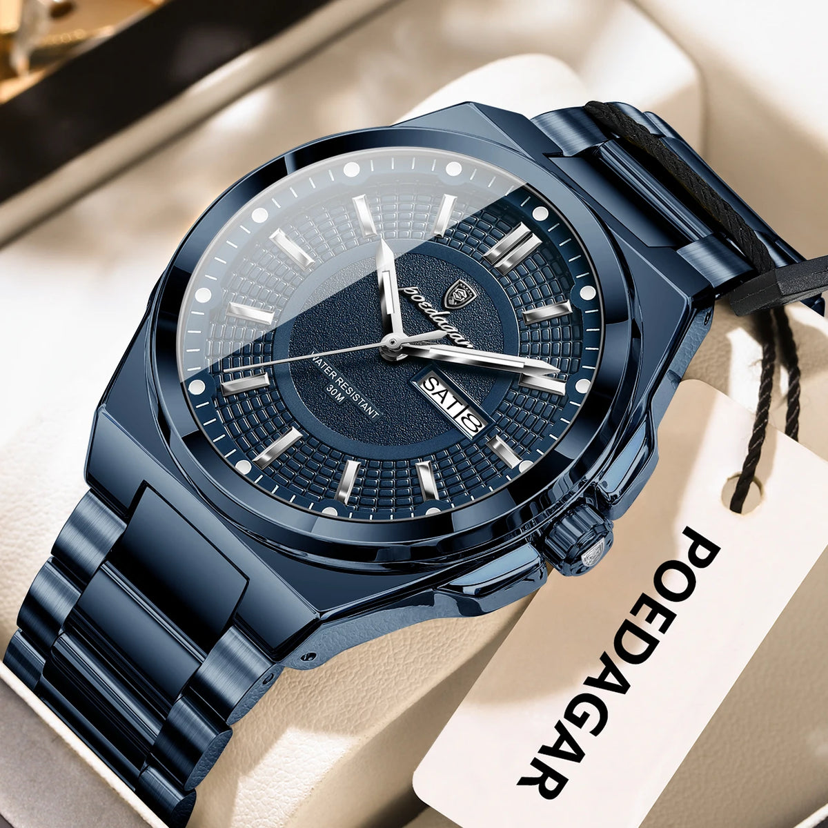 Men's Stainless Steel Watch (Ref. 896)