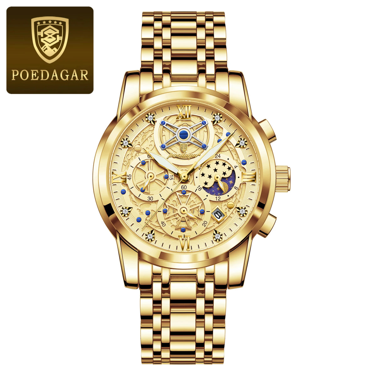 Men's Stainless Steel Watch (Ref. 984-B)