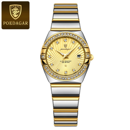 Women's Stainless Steel Watch, Complete Calendar