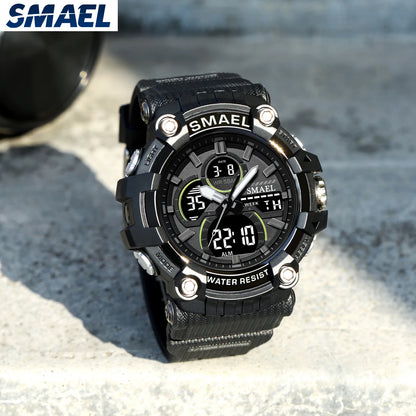SMAEL Men's Dual-Display Sport Watch (Ref. 8079)