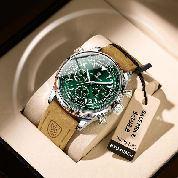 Men's Leather Watch (Ref. 960-F)