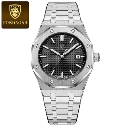 Men's Stainless Steel Business Watch