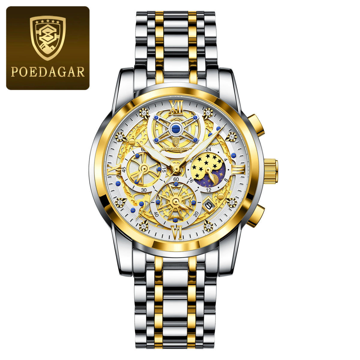 Men's Stainless Steel Watch (Ref. 984-B)