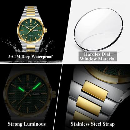 Men's Stainless Steel Watch (Ref. 874)