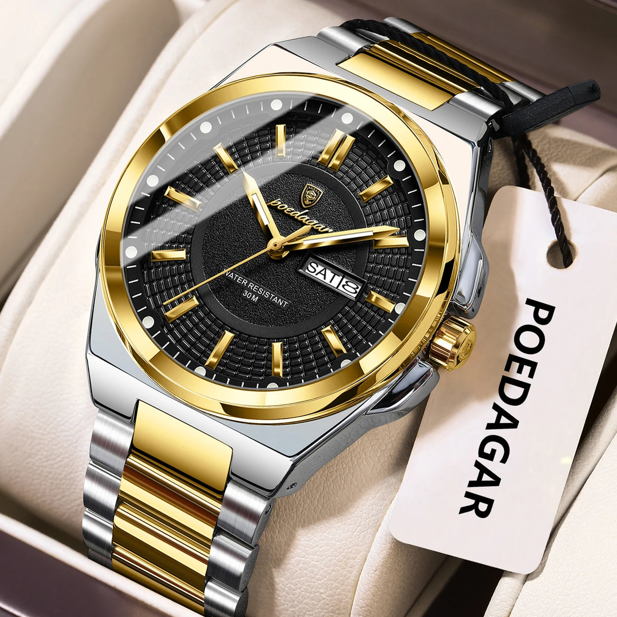 Men's Stainless Steel Watch (Ref. 896)