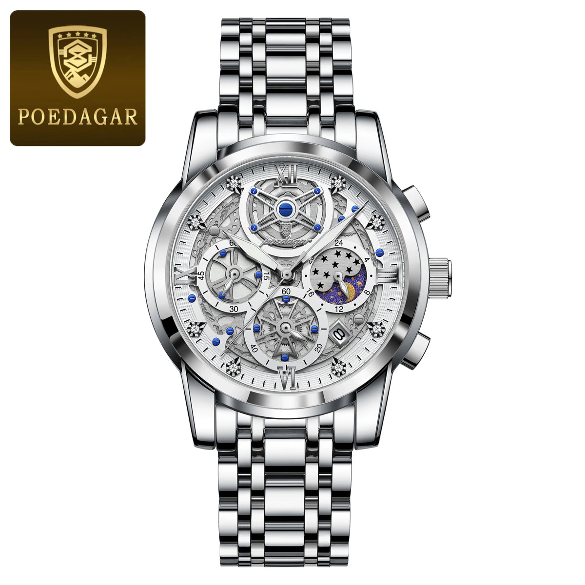 Men's Stainless Steel Watch (Ref. 984-B)