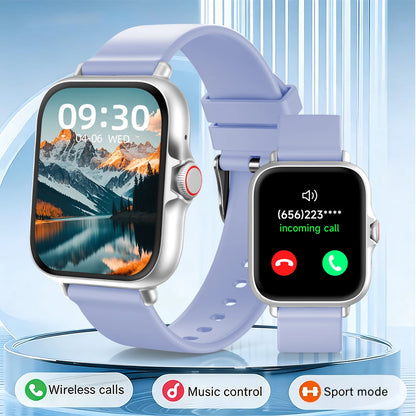 1.83" Smart Watch with Bluetooth Calling - Fitness & Sleep Tracker