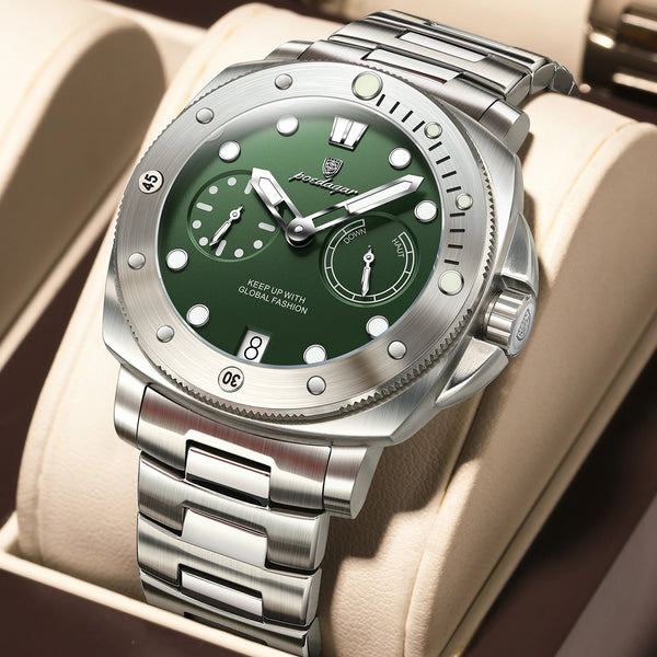 Men's Stainless Steel Quartz Watch