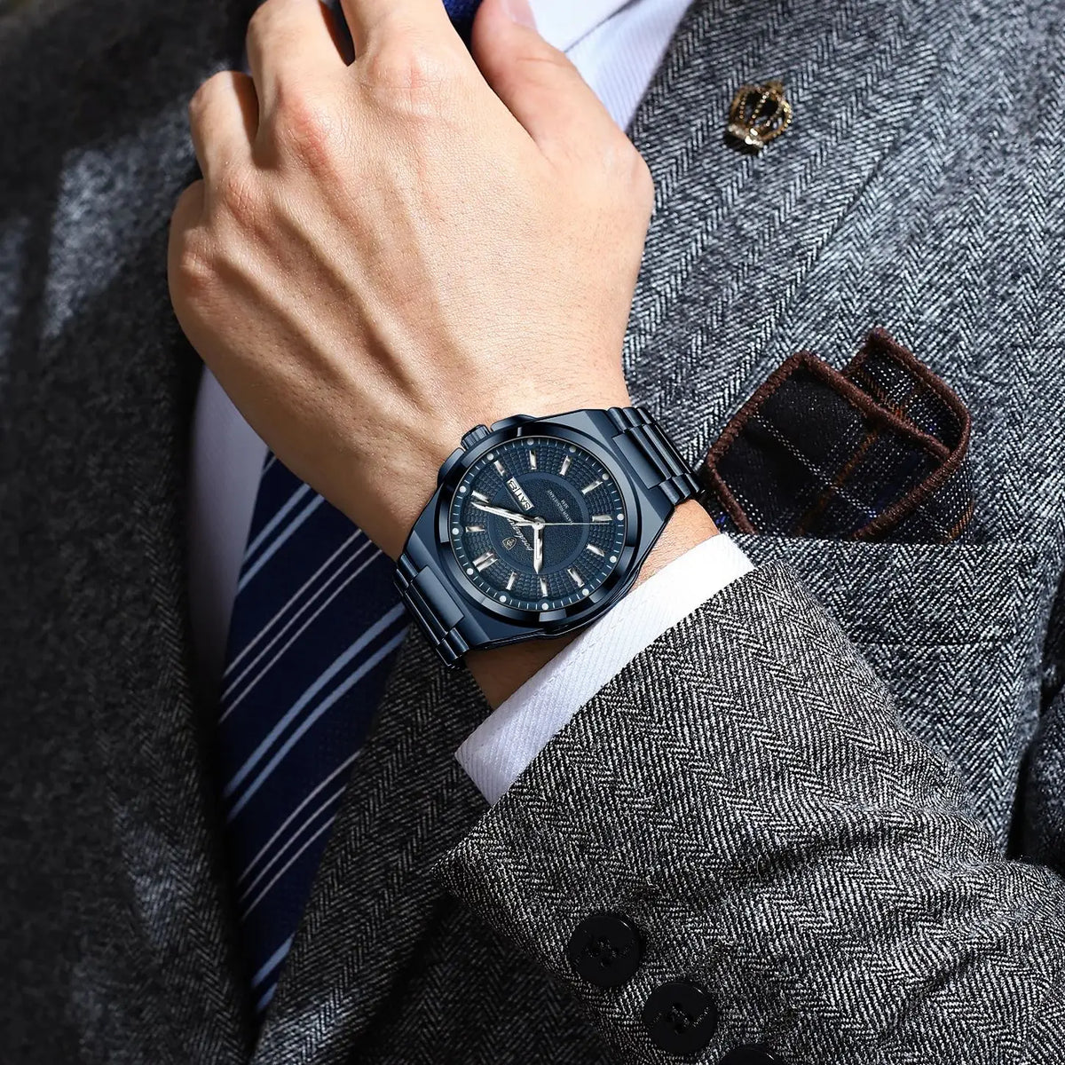 Men's Stainless Steel Watch (Ref. 896)