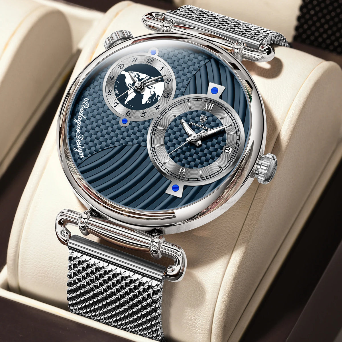 Men's Stainless Steel Watch (Ref. 848)