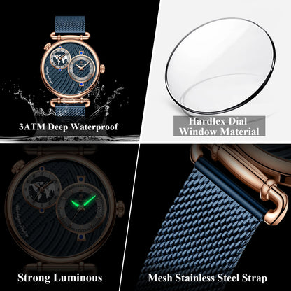 Men's Stainless Steel Watch (Ref. 848)