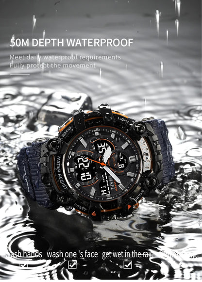 SMAEL Men's Dual-Display Sport Watch (Ref. 8079)