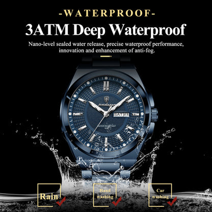 Men's Stainless Steel Watch (Ref. 896)