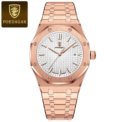Men's Stainless Steel Business Watch