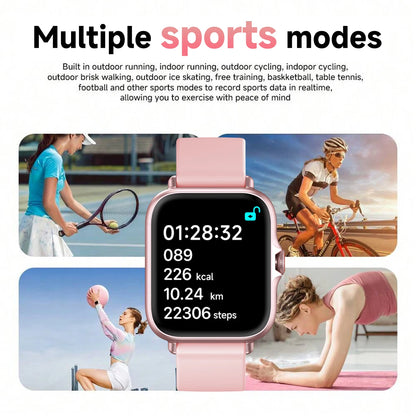 1.83" Smart Watch with Bluetooth Calling - Fitness & Sleep Tracker