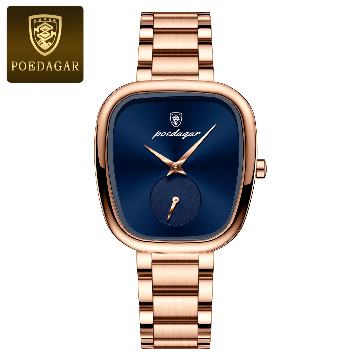 Women's Irregular Shape Stainless Steel Watch