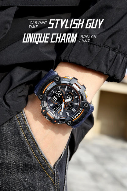 SMAEL Men's Dual-Display Sport Watch (Ref. 8079)