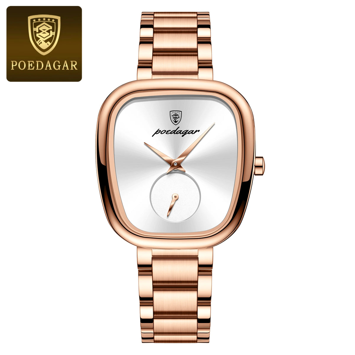 Women's Irregular Shape Stainless Steel Watch