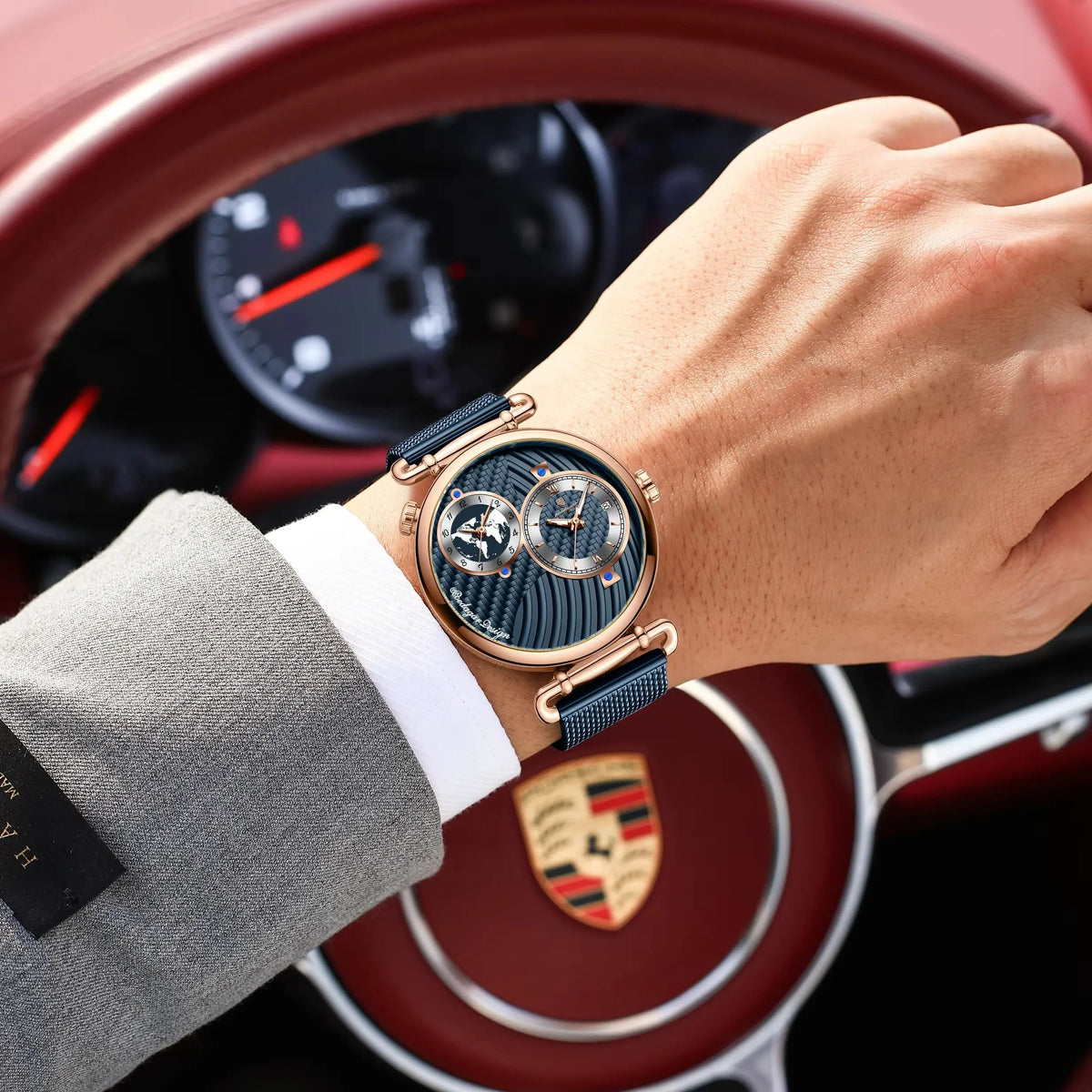 Men's Stainless Steel Watch (Ref. 848)