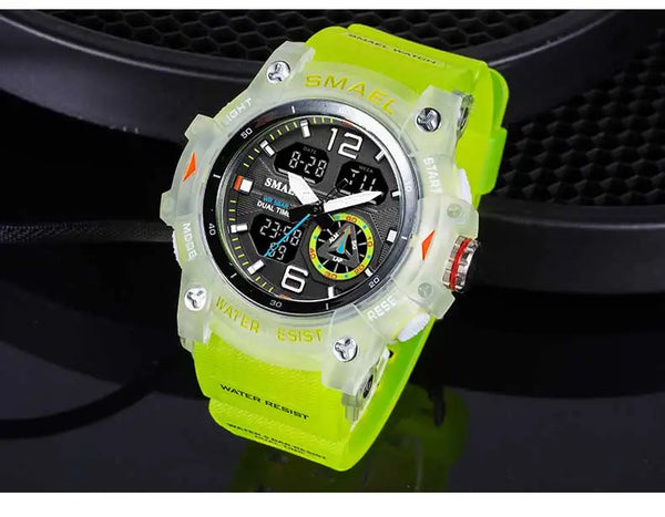 SMAEL Men's Oval Dual-Display Sport Watch (Ref. 8007)