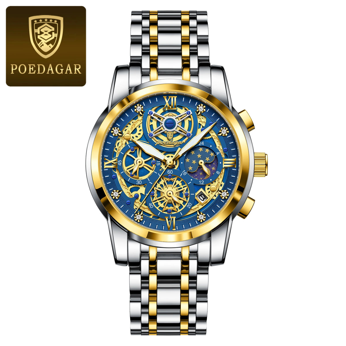 Men's Stainless Steel Watch (Ref. 984-B)