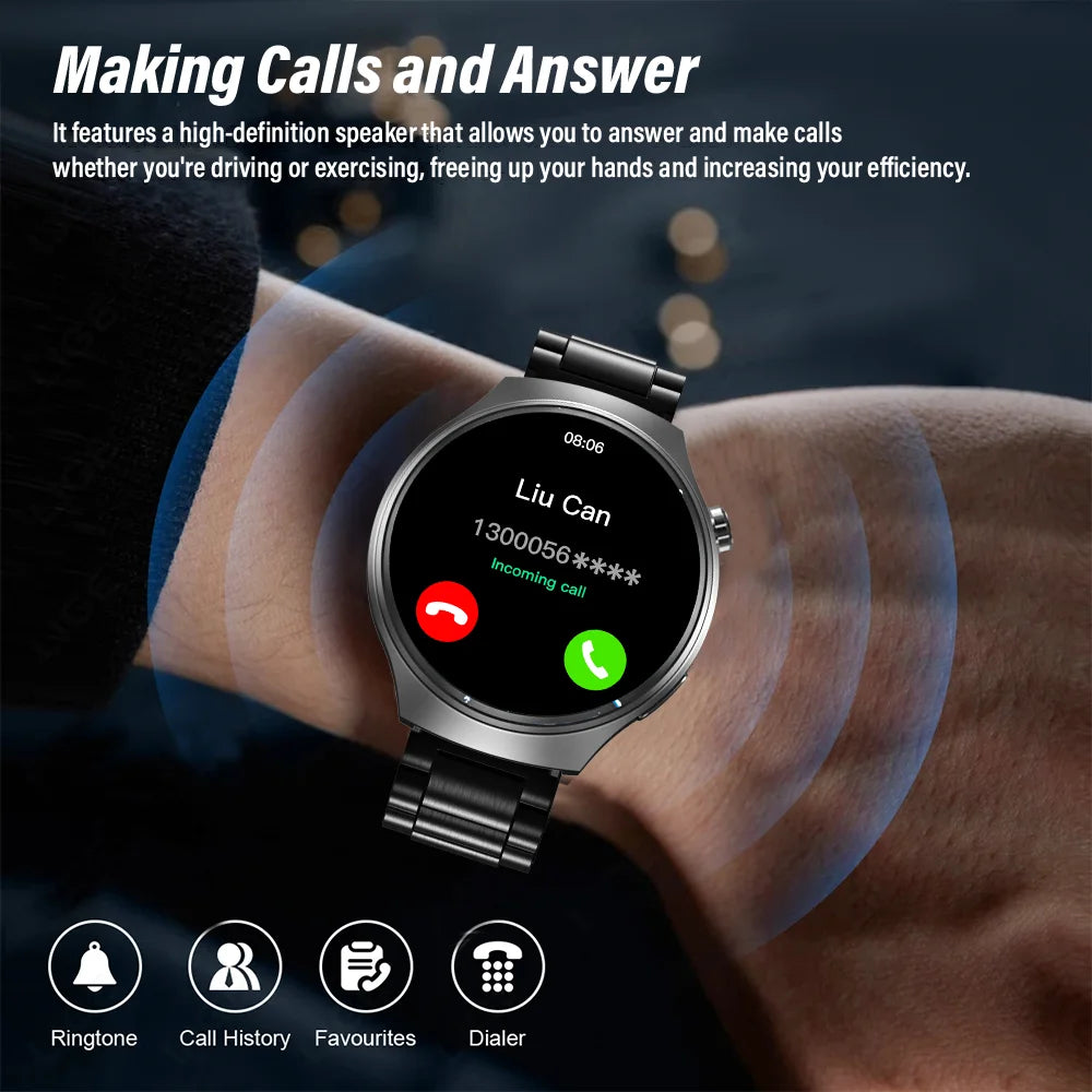 Men's Smart Watch, 1.52" Display