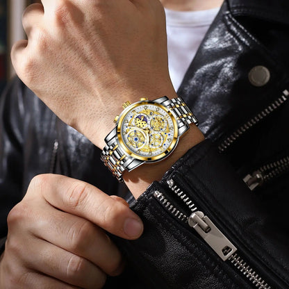 Men's Stainless Steel Watch (Ref. 984-B)