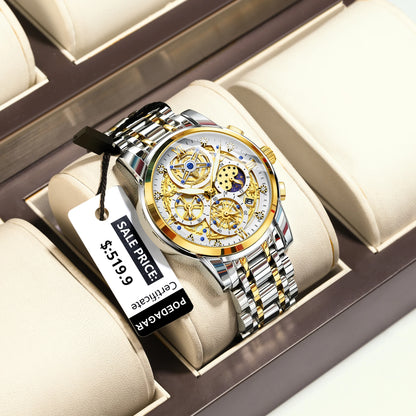 Men's Stainless Steel Watch (Ref. 984-B)