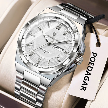 Men's Stainless Steel Watch (Ref. 896)
