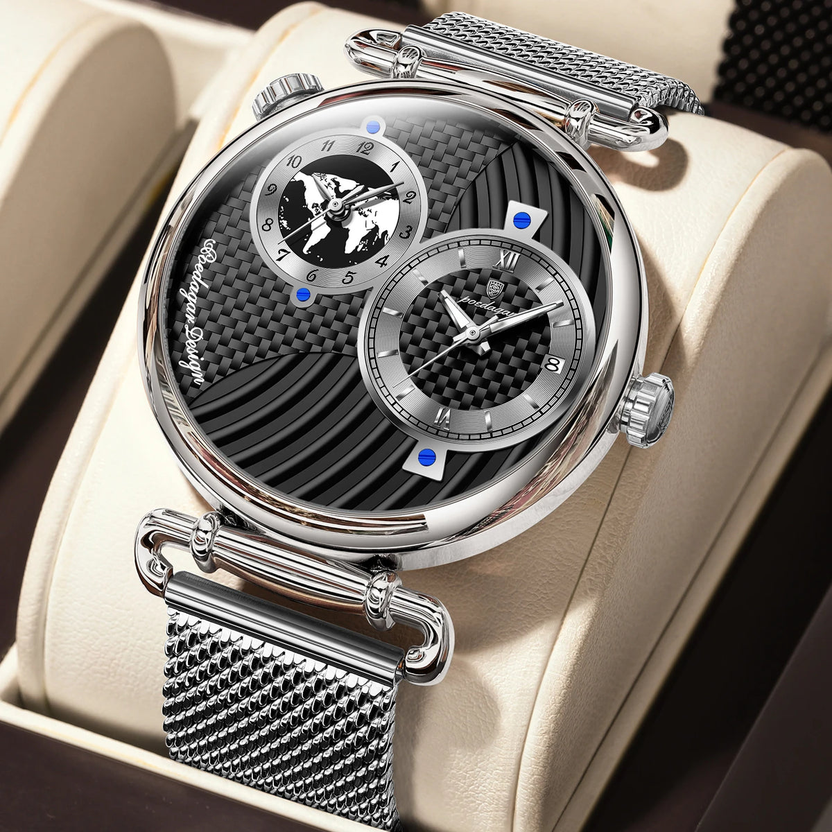 Men's Stainless Steel Watch (Ref. 848)