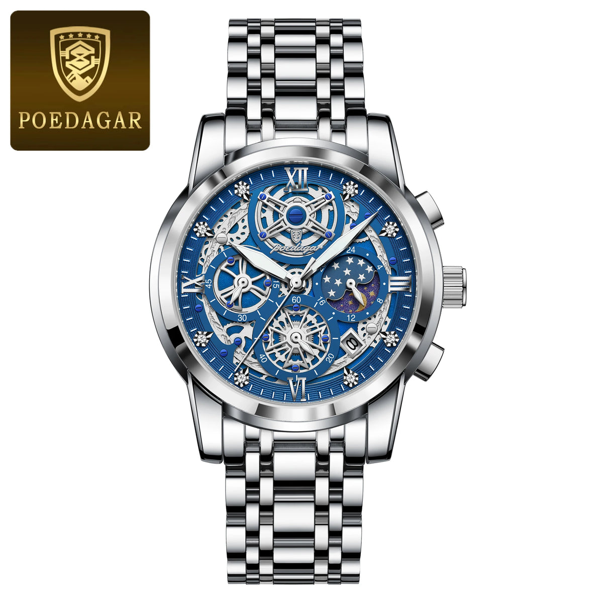 Men's Stainless Steel Watch (Ref. 984-B)