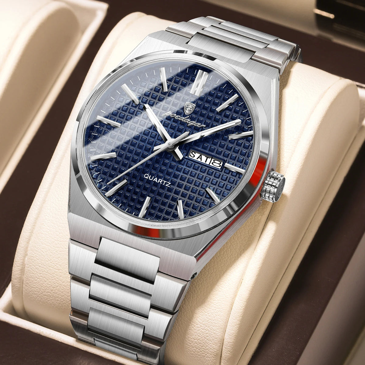 Men's Stainless Steel Watch (Ref. 874)