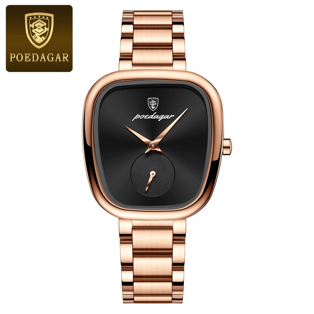 Women's Irregular Shape Stainless Steel Watch