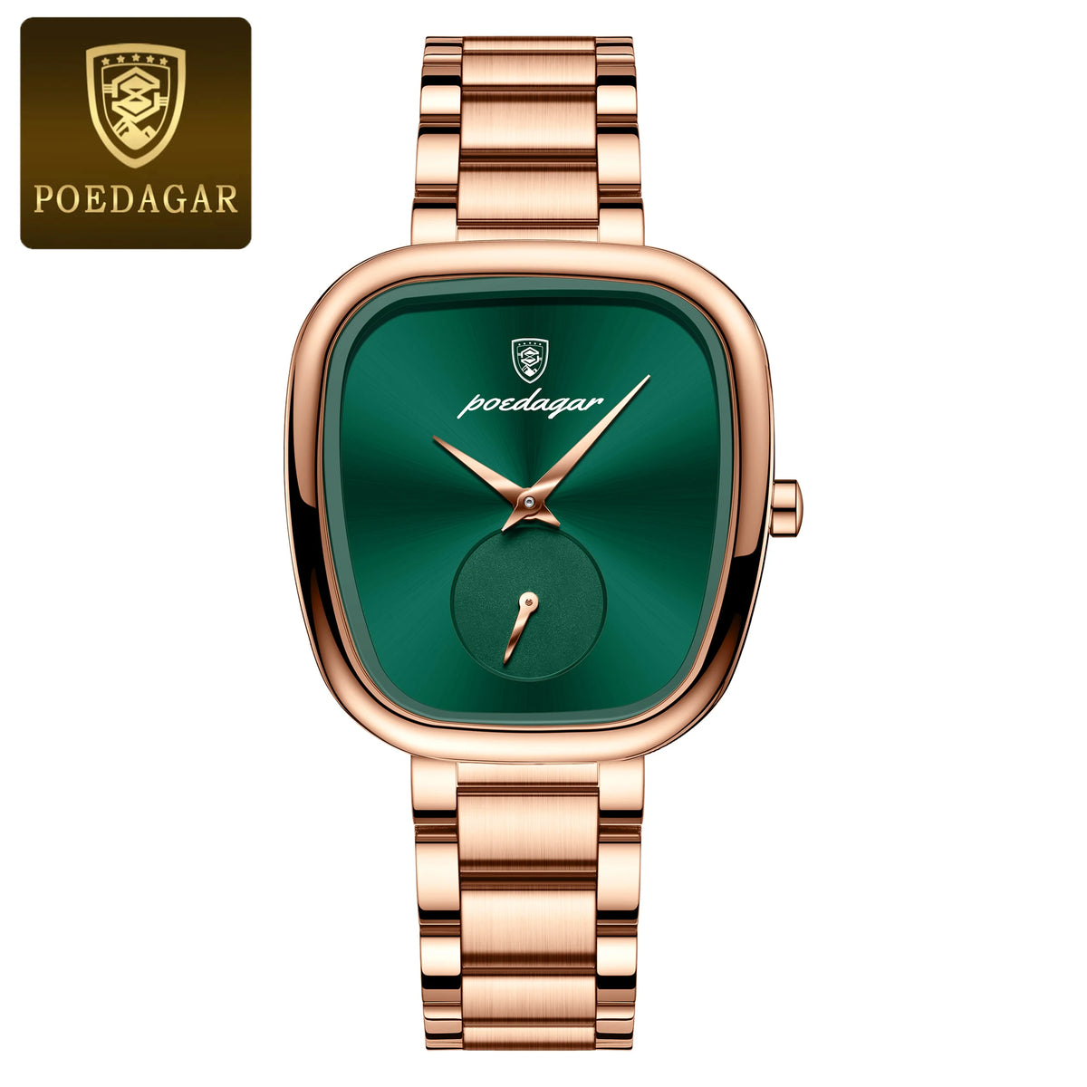 Women's Irregular Shape Stainless Steel Watch