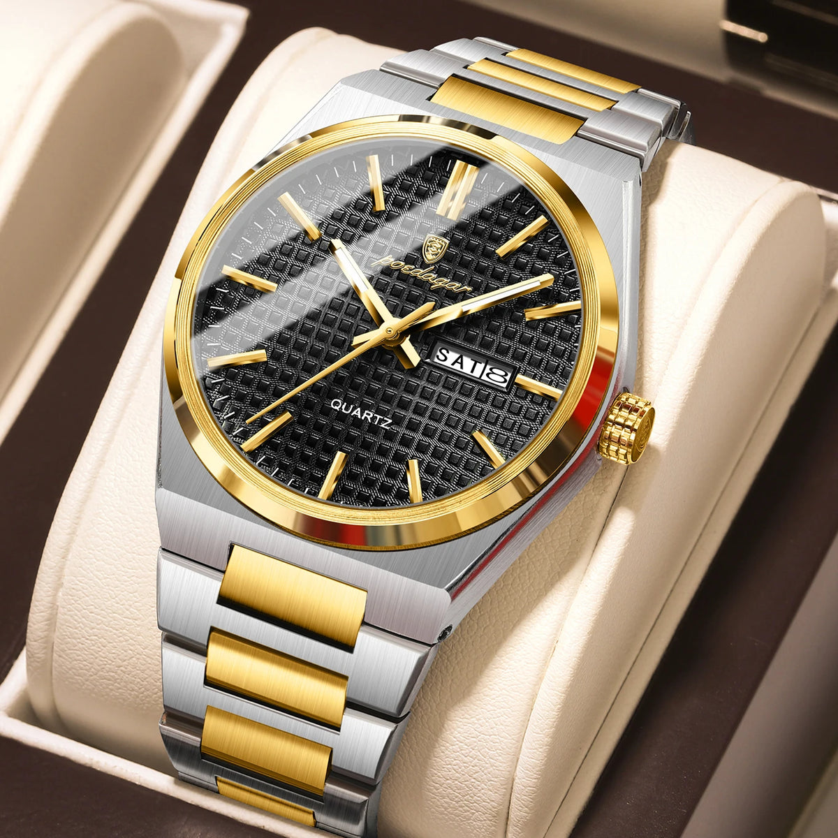 Men's Stainless Steel Watch (Ref. 874)