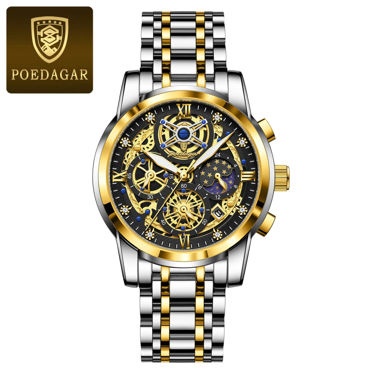 Men's Stainless Steel Watch (Ref. 984-B)