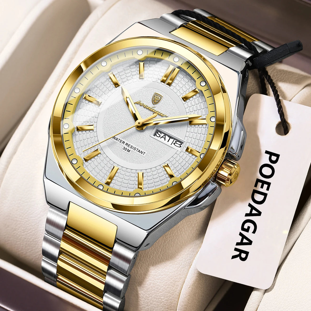 Men's Stainless Steel Watch (Ref. 896)